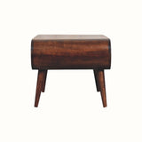 Bokel Home Coffee Tables Laurie Open Coffee Table, Small - California Walnut