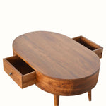 Bokel Home Coffee Tables Molina Coffee Table, Medium - Chestnut