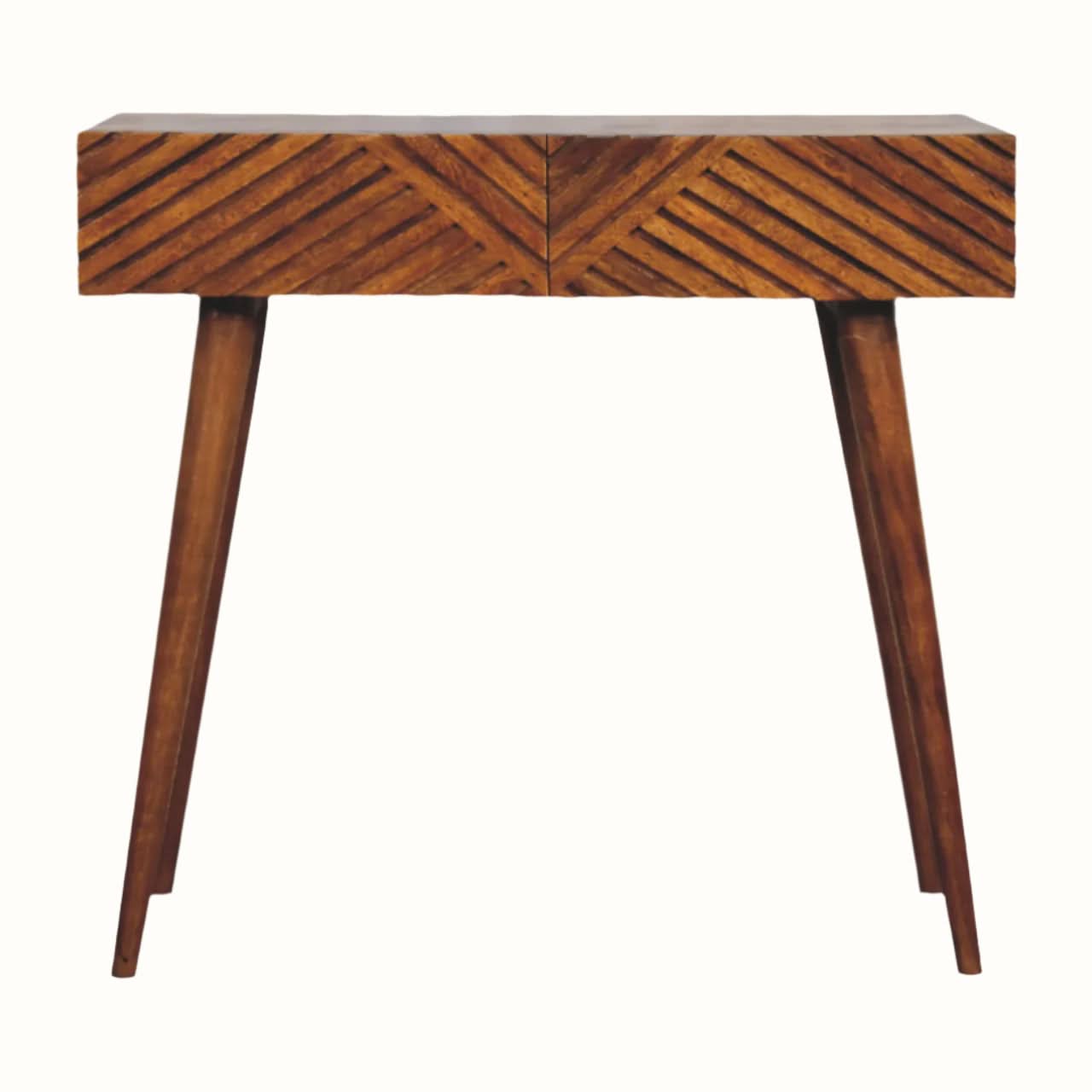 Bokel Home Console Tables Babej Console Table - Chestnut