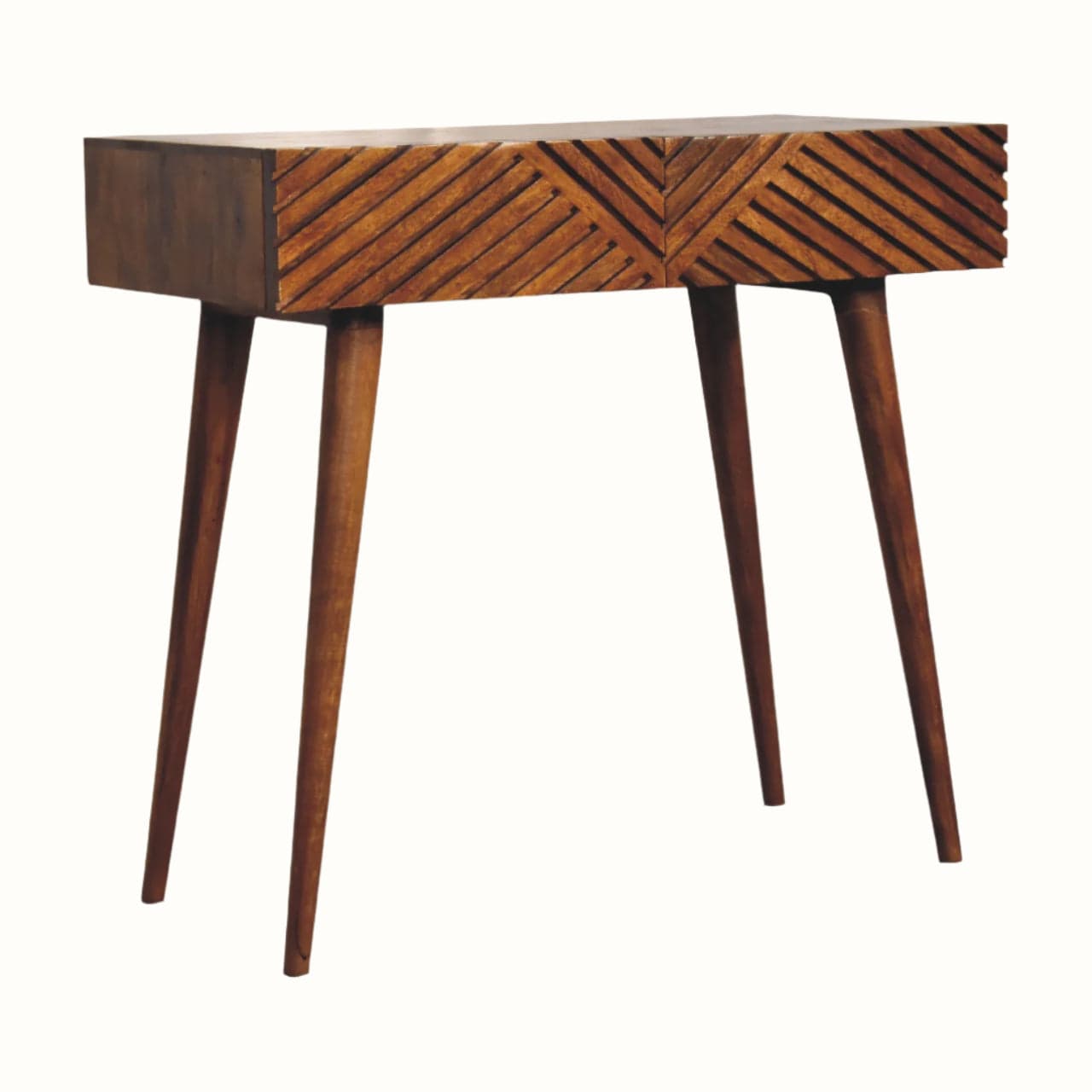 Bokel Home Console Tables Babej Console Table - Chestnut