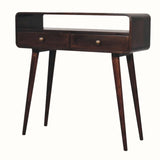Bokel Home Console Tables Hamade Open Console Table, Medium - California Walnut