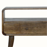 Bokel Home Console Tables Hamade Open Console Table, Medium - Grey Wash