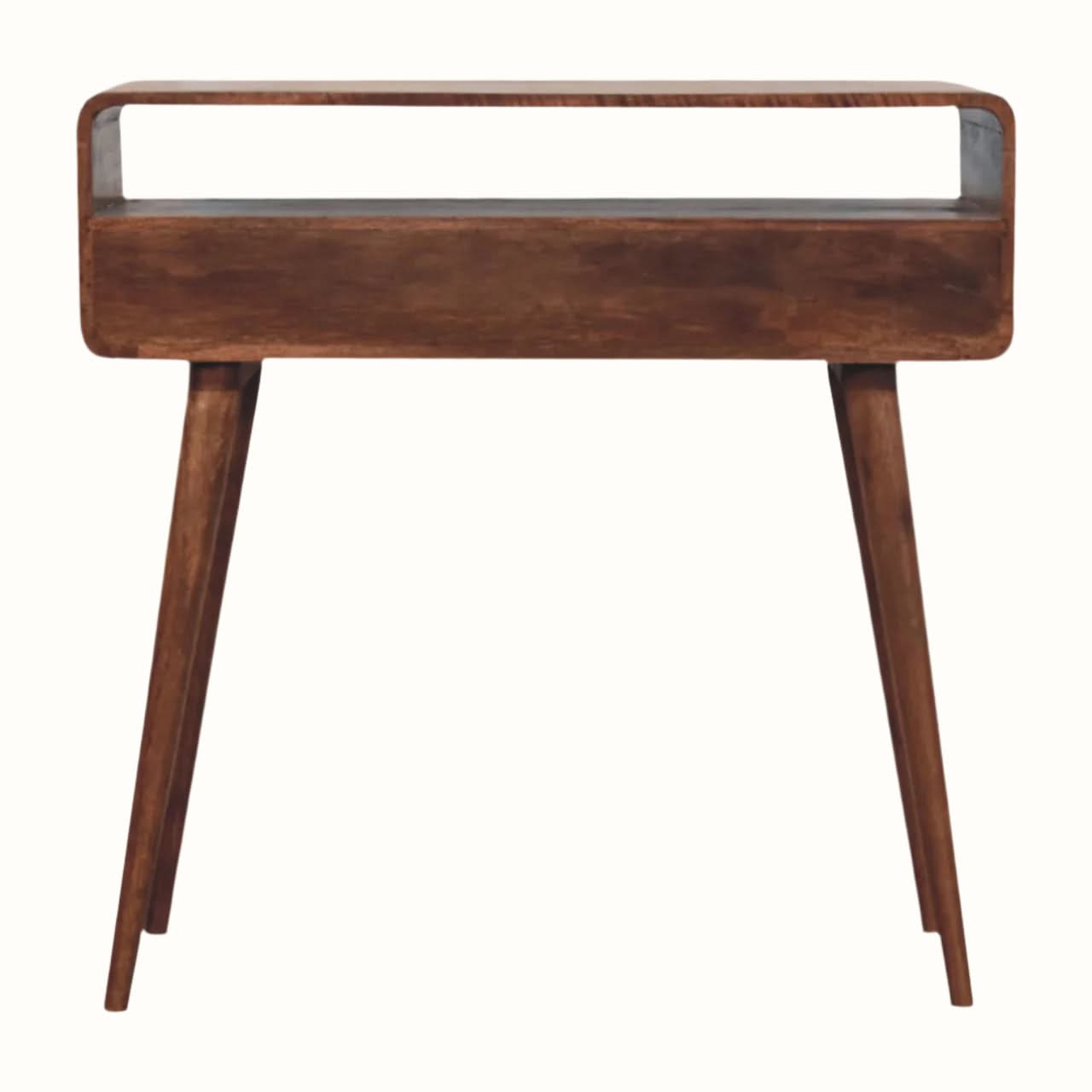 Bokel Home Console Tables Hamade Open Console Table, Medium - Honey Caramel