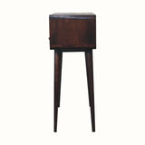 Bokel Home Console Tables Hamade Open Console Table, Medium - Light Walnut
