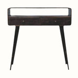Bokel Home Console Tables Hamade Open Console Table, Medium - Walnut