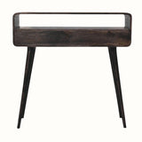 Bokel Home Console Tables Hamade Open Console Table, Medium - Walnut