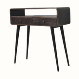 Bokel Home Console Tables Hamade Open Console Table, Medium - Walnut