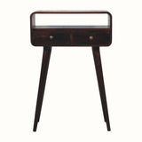 Bokel Home Console Tables Hamade Open Console Table, Small - California Walnut