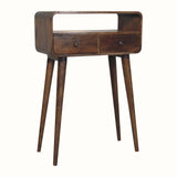 Bokel Home Console Tables Hamade Open Console Table, Small - Grey Wash