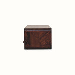 Bokel Home Console Tables Hamade Open Wall-Mounted Console Table - California Walnut