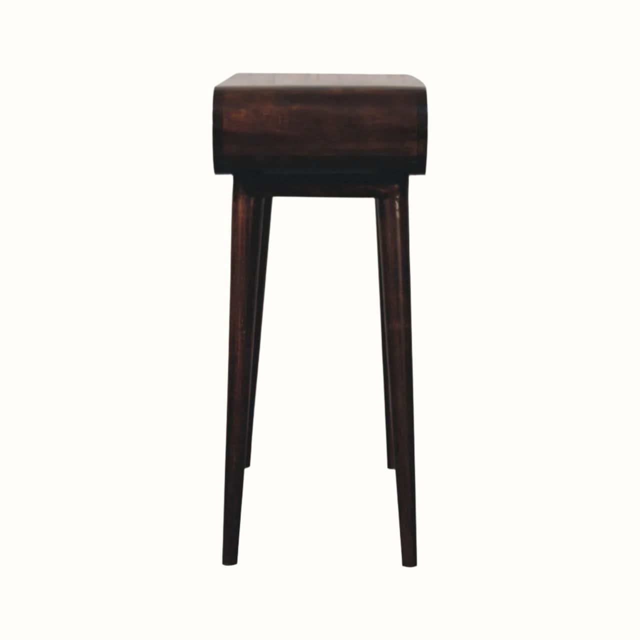 Bokel Home Console Tables Laurie Open Console Table - California Walnut