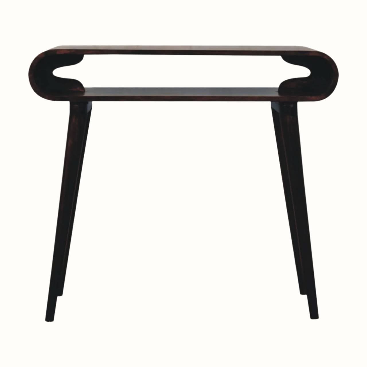 Bokel Home Console Tables Laurie Open Console Table - California Walnut