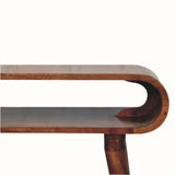 Bokel Home Console Tables Laurie Open Console Table - Honey Caramel