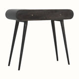 Bokel Home Console Tables Merrill 2 Drawer Console Table - Ash Black