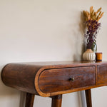 Bokel Home Console Tables Merrill 2 Drawer Console Table - Chestnut