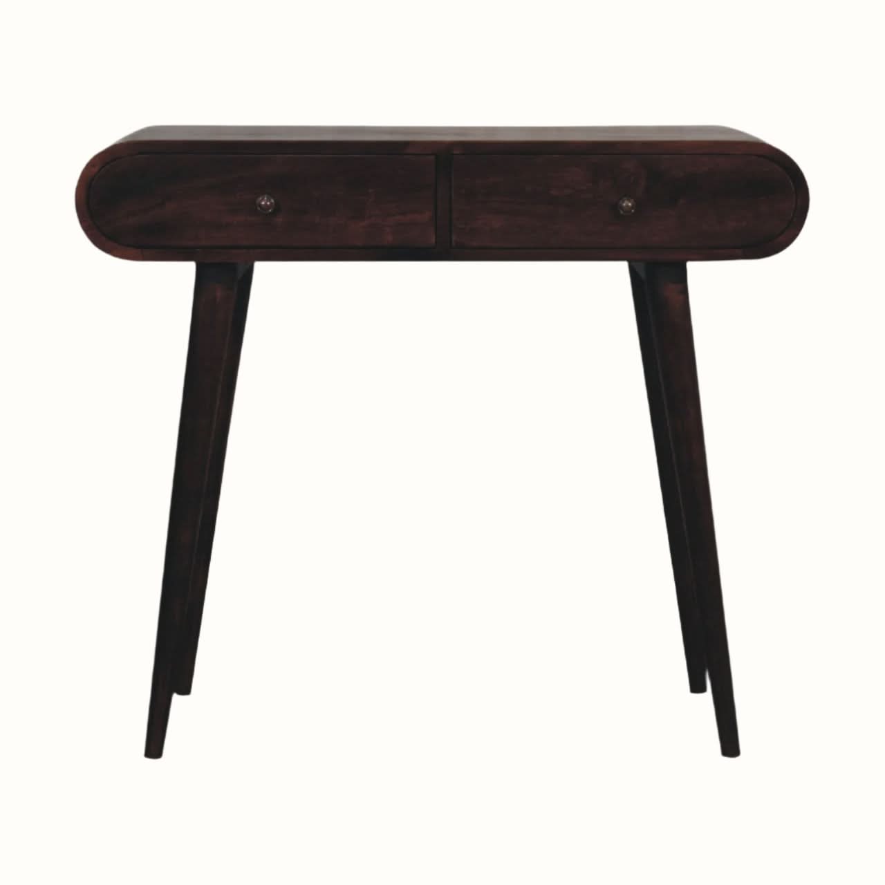 Bokel Home Console Tables Merrill 2 Drawer Console Table - Light Walnut
