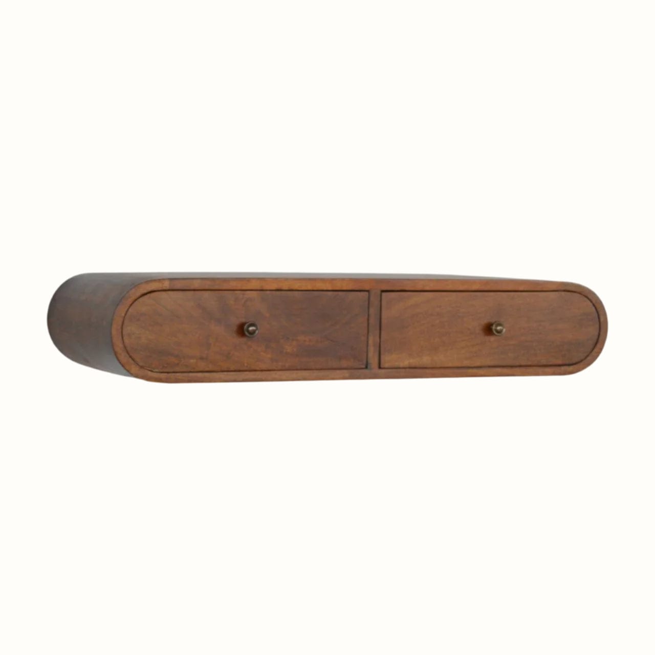 Bokel Home Console Tables Merrill Wall Mounted Console Table - Chestnut
