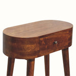 Bokel Home Console Tables Molina Console Table, Small - Chestnut