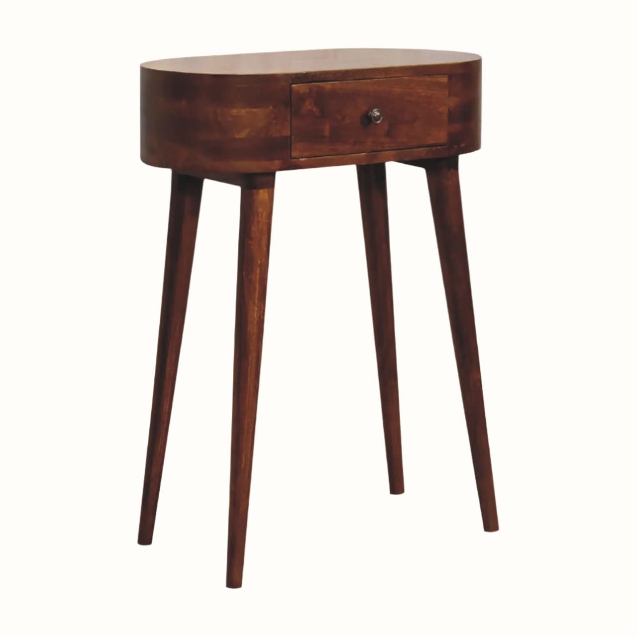 Bokel Home Console Tables Molina Console Table, Small - Chestnut