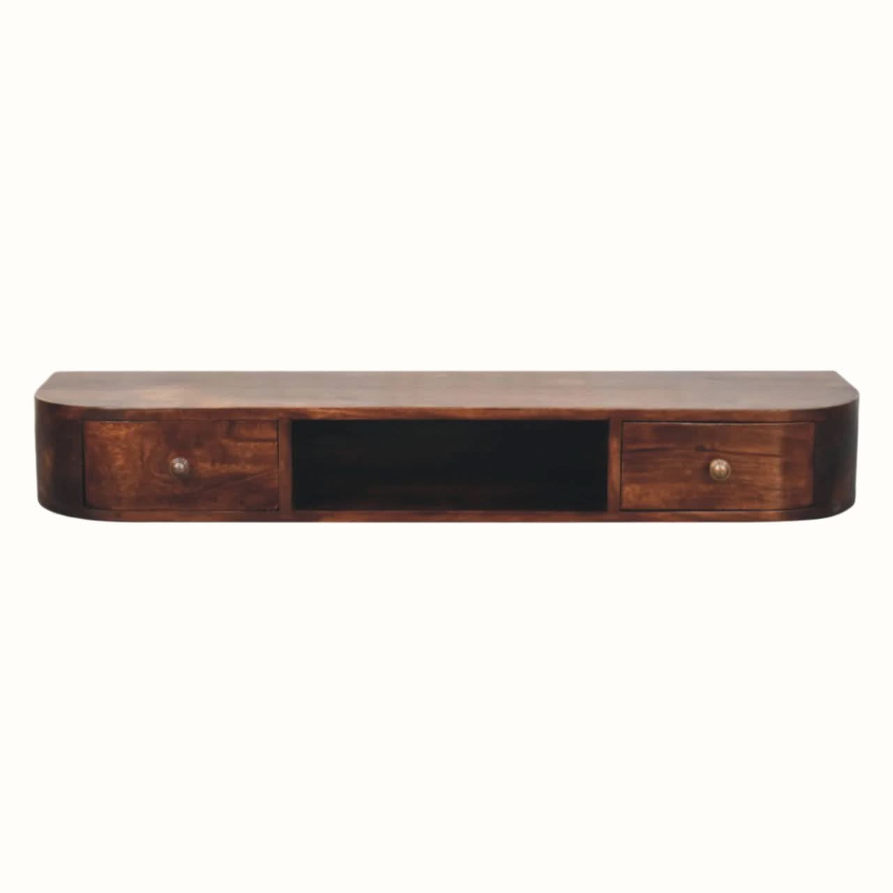 Bokel Home Console Tables Molina Wall Mounted Console Table - California Walnut