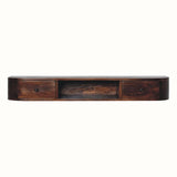 Bokel Home Console Tables Molina Wall Mounted Console Table - Chestnut