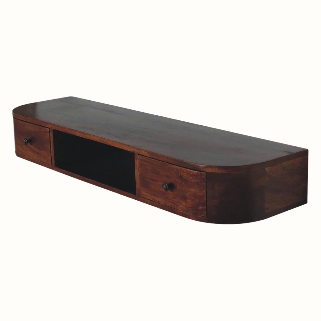 Bokel Home Console Tables Molina Wall Mounted Console Table - Chestnut