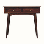 Bokel Home Console Tables Nilson 2 Drawer Console Table, Medium - California Walnut