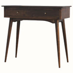 Bokel Home Console Tables Nilson 2 Drawer Console Table, Medium - Light Walnut