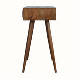Bokel Home Console Tables Prism Console Table - Chestnut