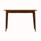 Bokel Home Desks Ellis 2 Drawer Writing Desk, Medium - Chestnut