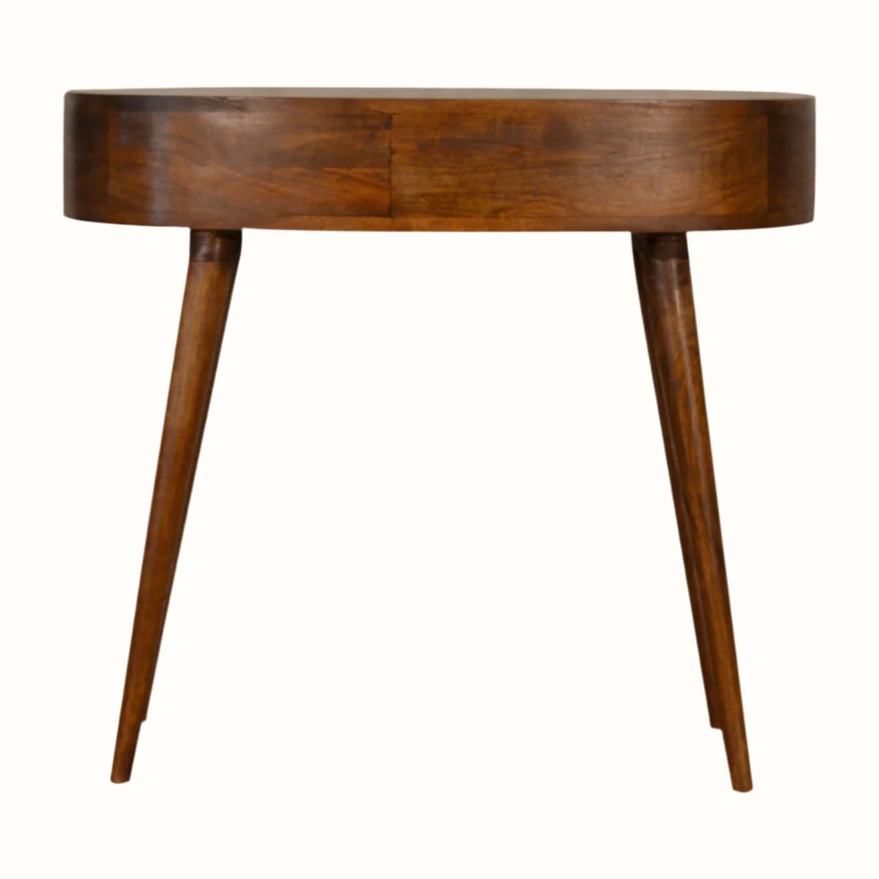 Bokel Home Desks Haft Writing Desk, Medium - Chestnut