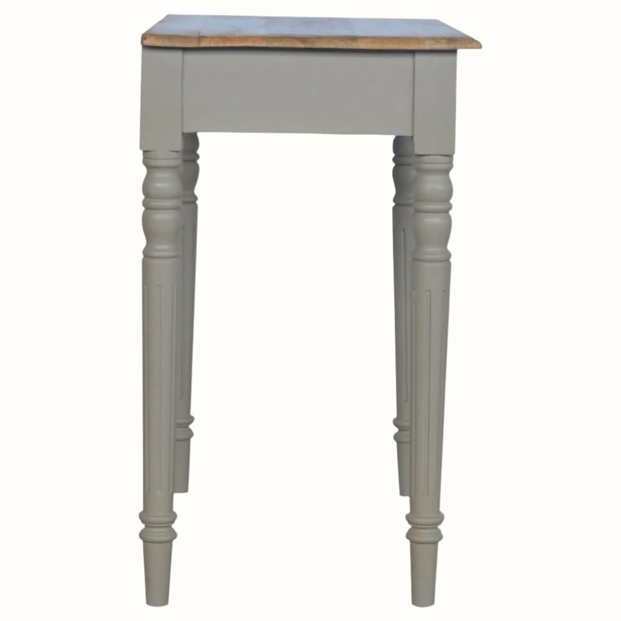 Bokel Home Desks Louis Writing Desk, Medium - French Grey