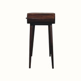 Bokel Home Dressing Tables Merrill Dressing Table with Foldable Mirror, Medium - California Walnut