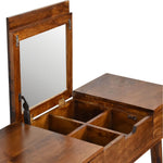 Bokel Home Dressing Tables Nordell Dressing Table, Medium - Chestnut