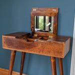 Bokel Home Dressing Tables Nordell Dressing Table, Small - Chestnut