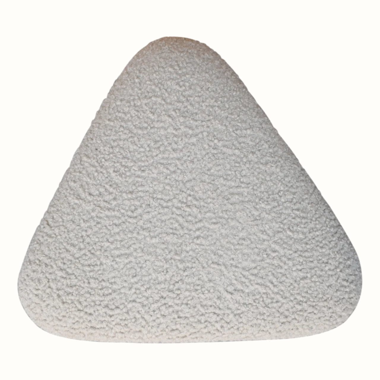Bokel Home Footstools Boren Small Triangle Footstool - Oat Boucle/Natural