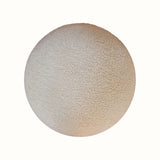 Bokel Home Footstools Button Bouclé Footstool - Cream/Natural