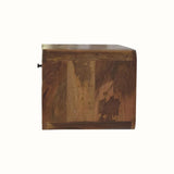Bokel Home Hamade Open Wall-Mounted Bedside Table, Large - Natural