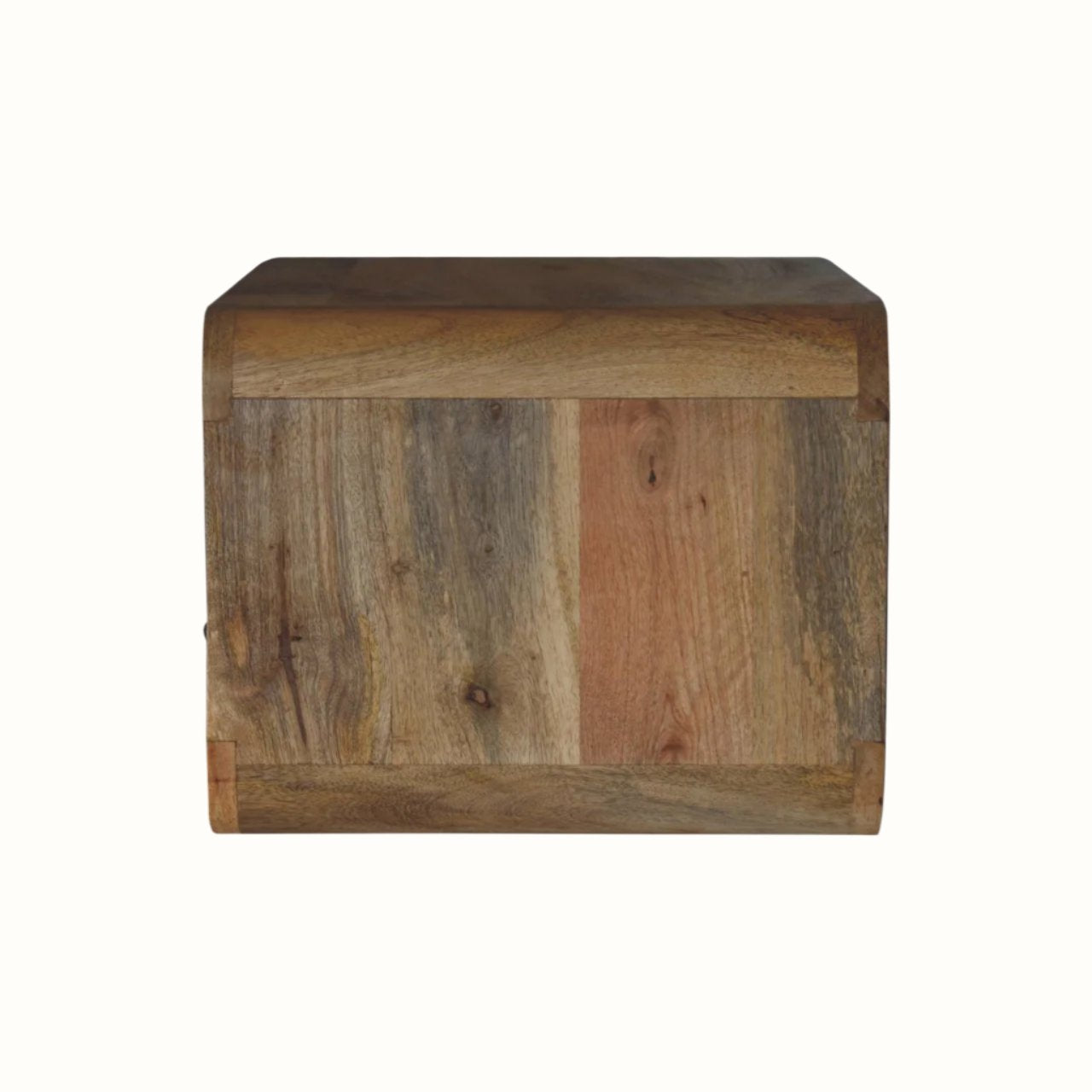 Bokel Home Hamade Open Wall-Mounted Bedside Table, Medium - Natural