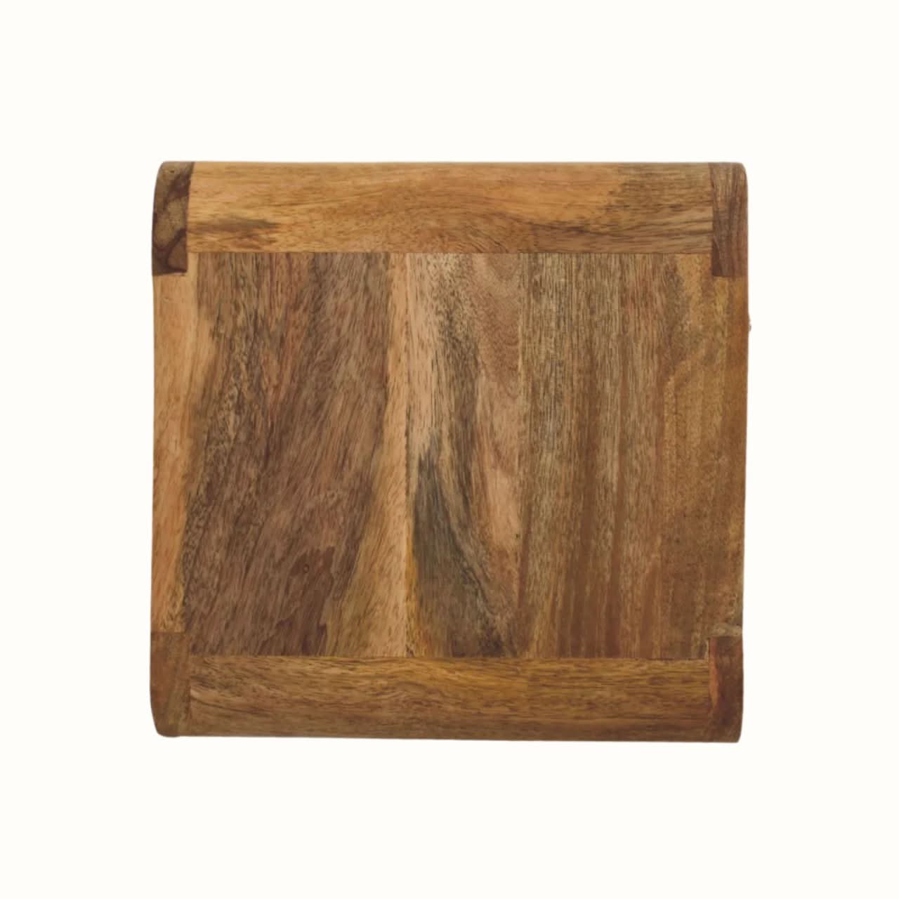 Bokel Home Hamade Open Wall-Mounted Bedside Table, Small - Natural