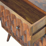 Bokel Home Marina Chest of Drawers, Medium - Chestnut