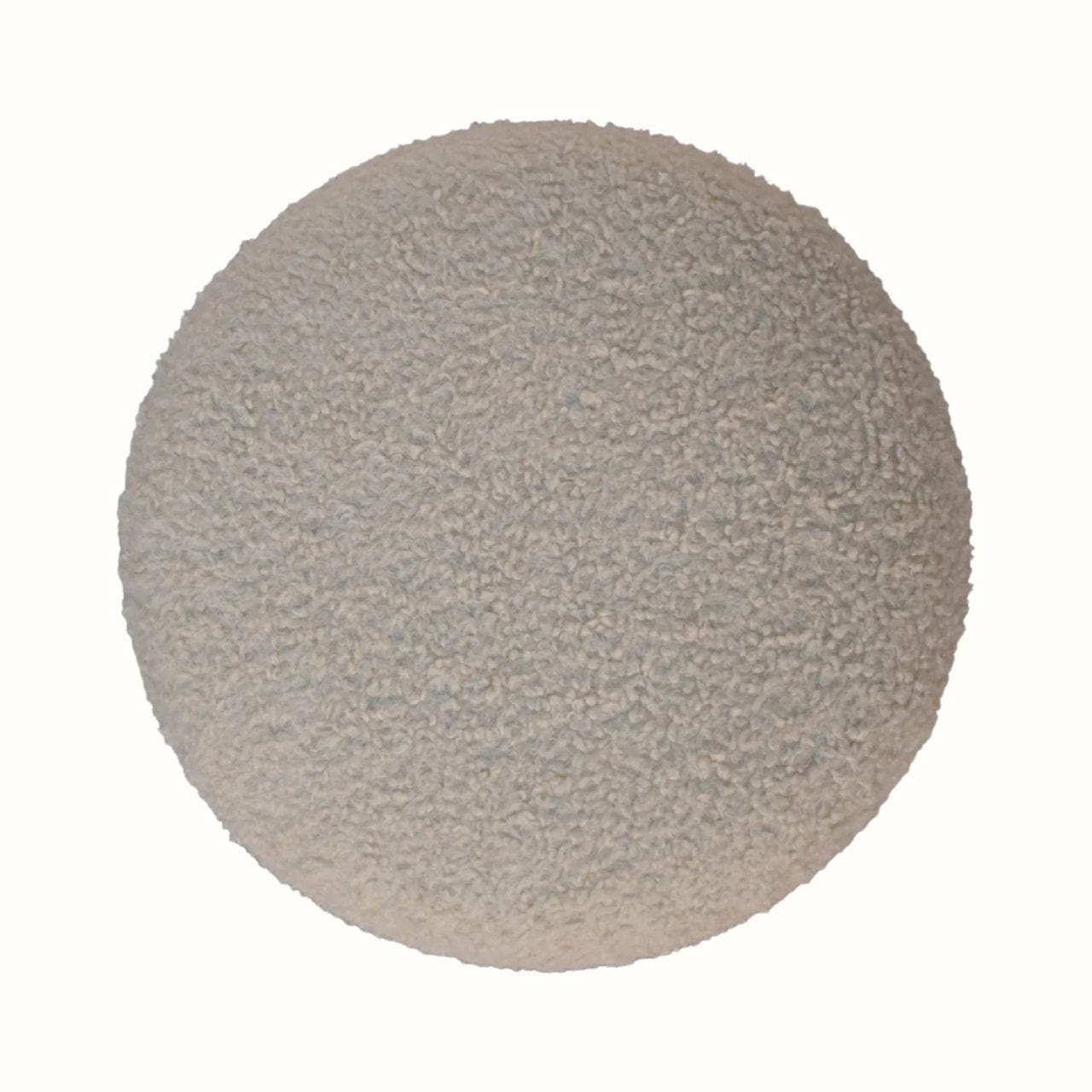 Bokel Home Pouffe Boren Cream Bouclé Pouffe