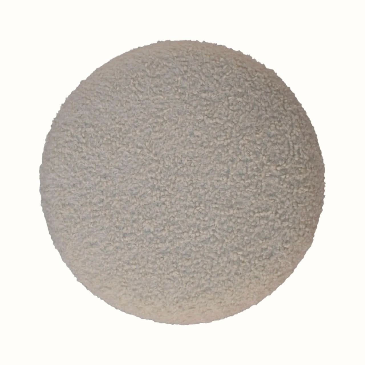 Bokel Home Pouffe Boren Cream Bouclé Pouffe