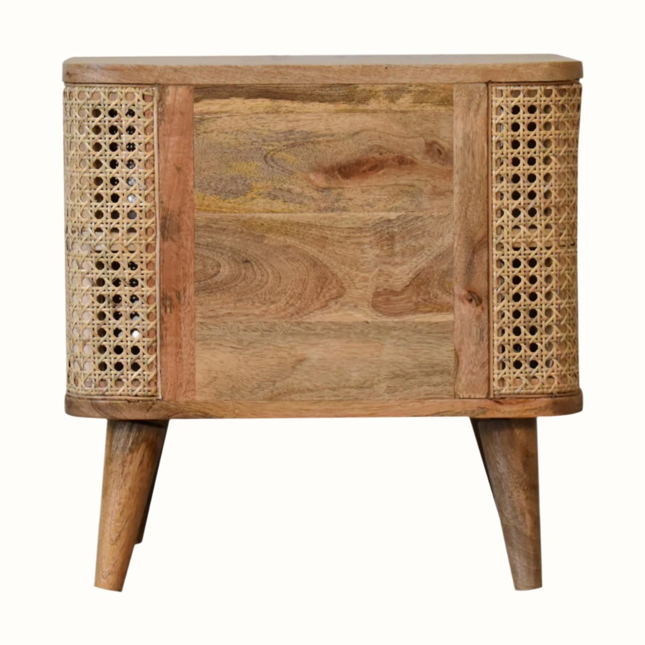 Bokel Home Seeley Open Bedside Cabinet - Natural