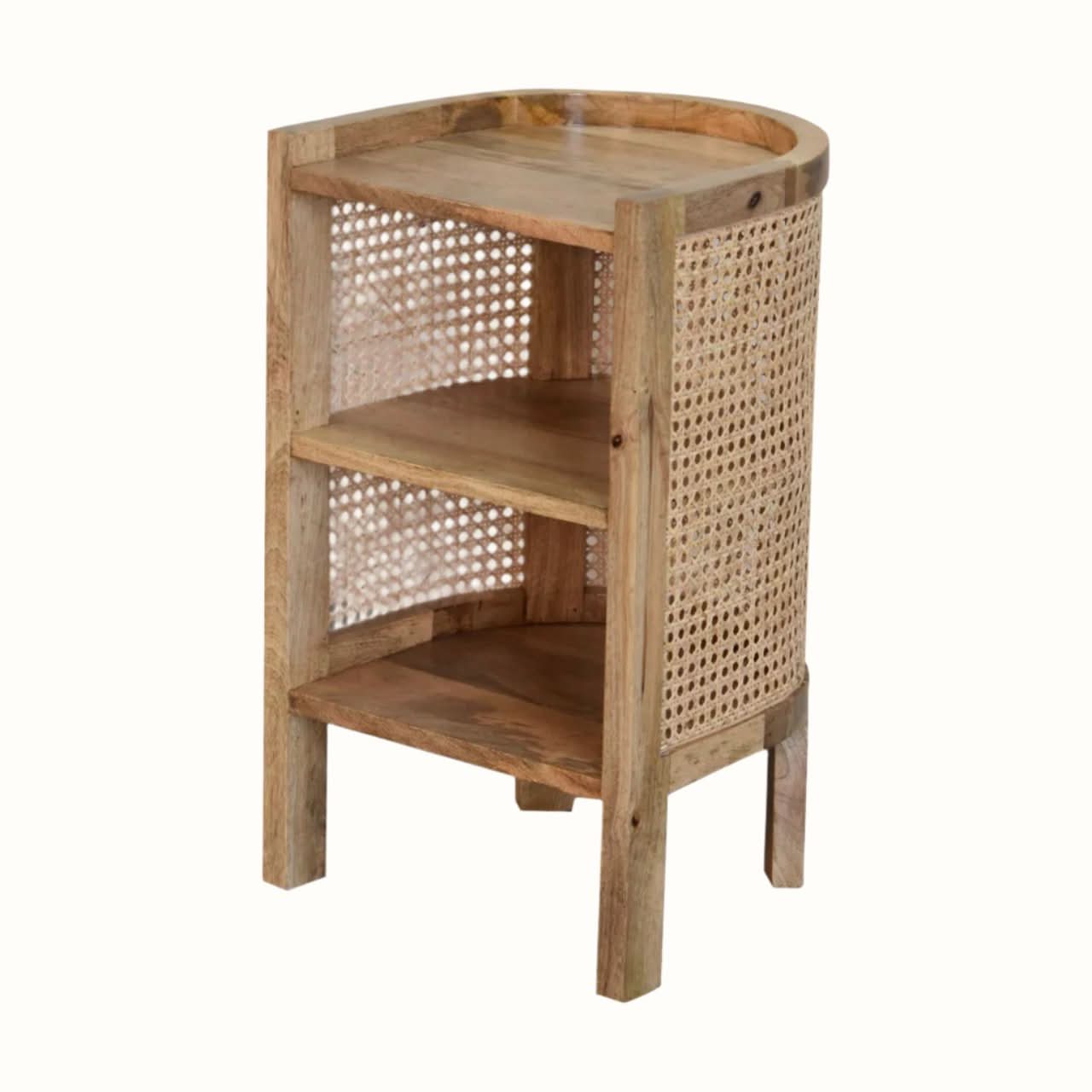 Bokel Home Seeley Open Side Table, Mini - Natural