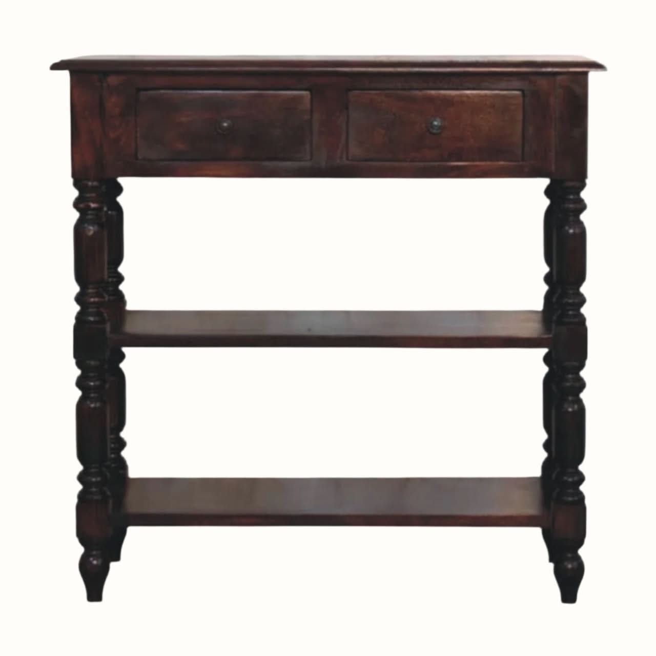 Bokel Home Side Tables Louis Side Table, Medium - Cherry