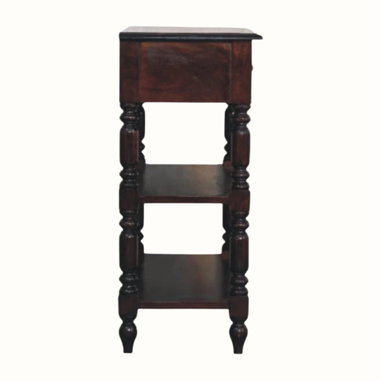 Bokel Home Side Tables Louis Side Table, Medium - Cherry