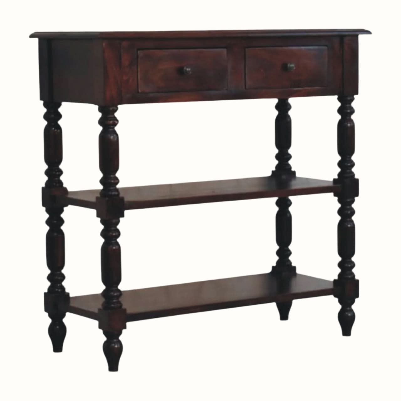 Bokel Home Side Tables Louis Side Table, Medium - Cherry