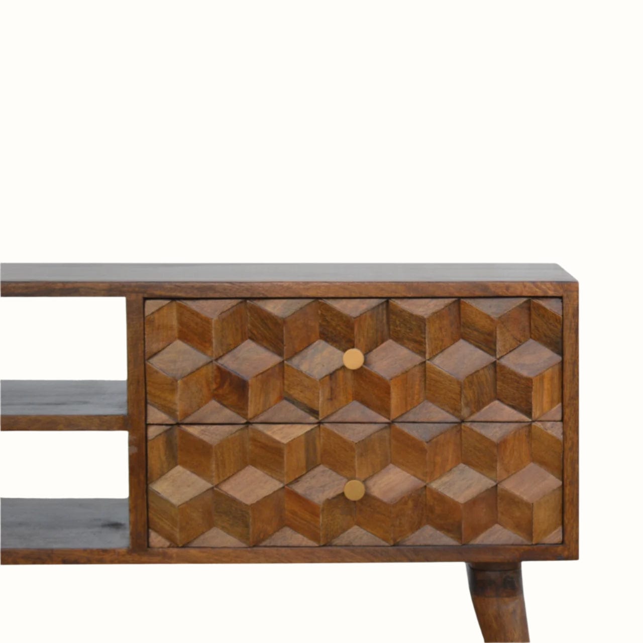 Bokel Home TV Stands Felix Media Unit - Chestnut