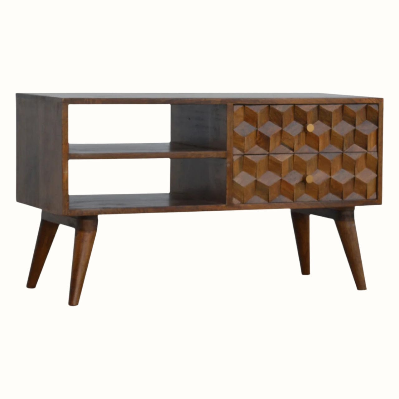 Bokel Home TV Stands Felix Media Unit - Chestnut